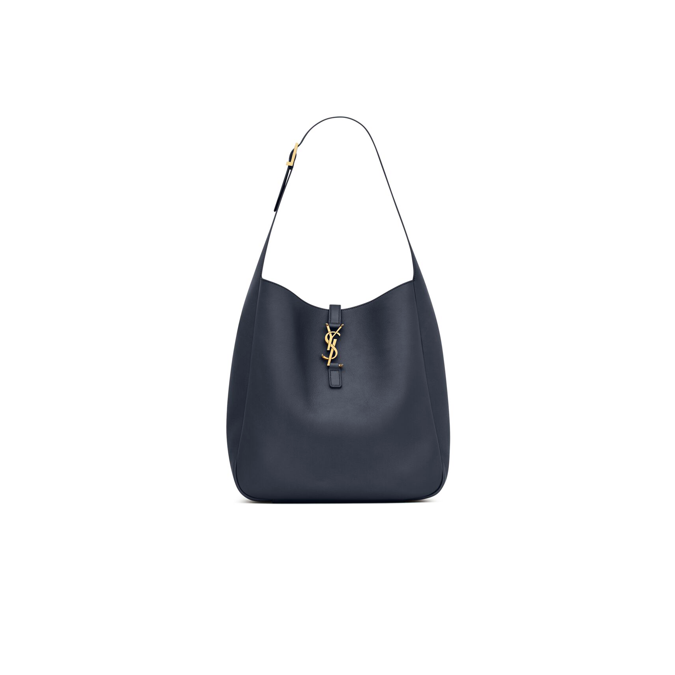 y*l le 5 À 7 S*pple large in grained leather 753837aaauq4100 (30*31*13cm)